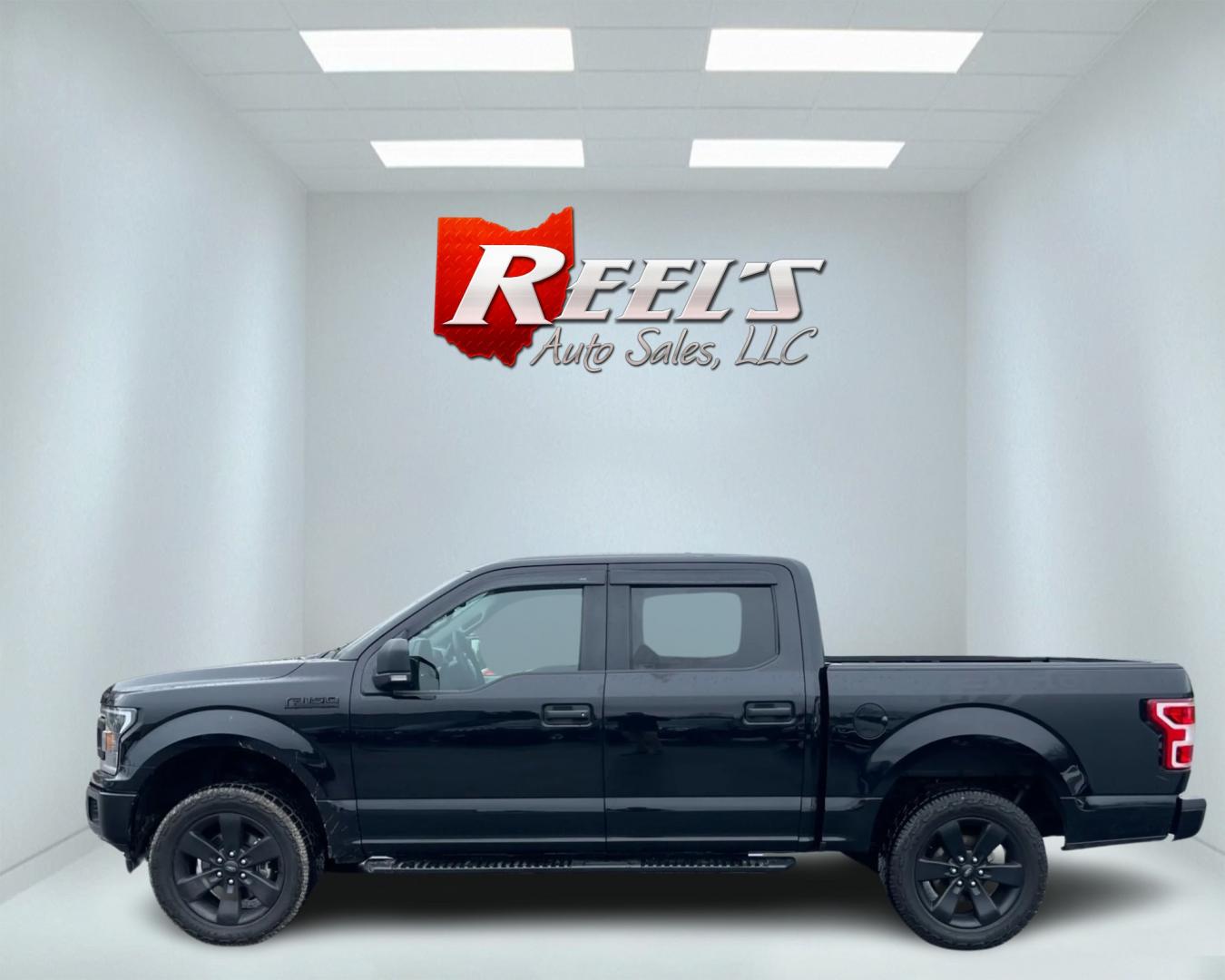 2018 Black /Black Ford F-150 STX SuperCrew 5.5-ft. Bed 4WD (1FTEW1EP7JF) with an 2.7L V6 DOHC 24V TWIN TURBO engine, 10 Speed Auto transmission, located at 11115 Chardon Rd. , Chardon, OH, 44024, (440) 214-9705, 41.580246, -81.241943 - Photo#14